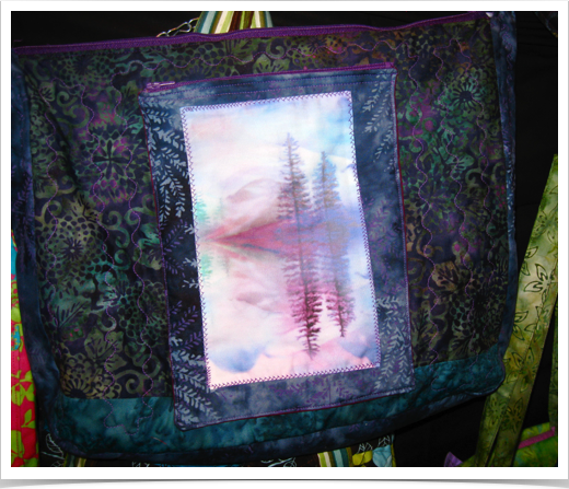 Batik Landscape Bag  
Back